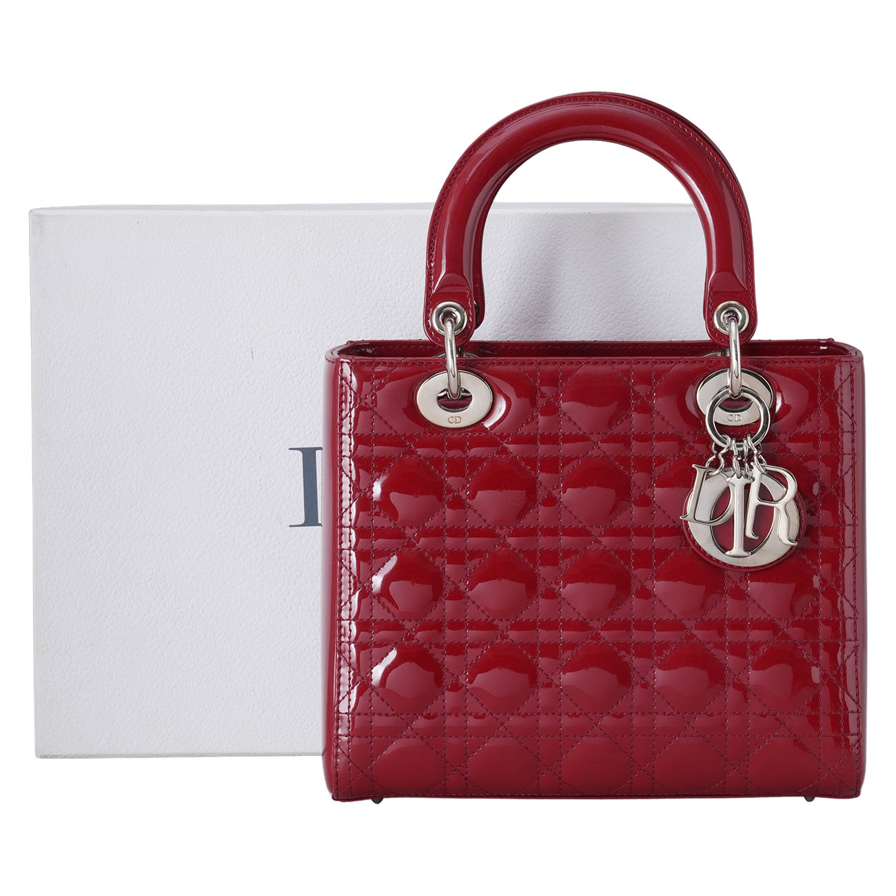 CHRISTIAN DIOR(USED)디올 페이던트 레이디디올 미듐